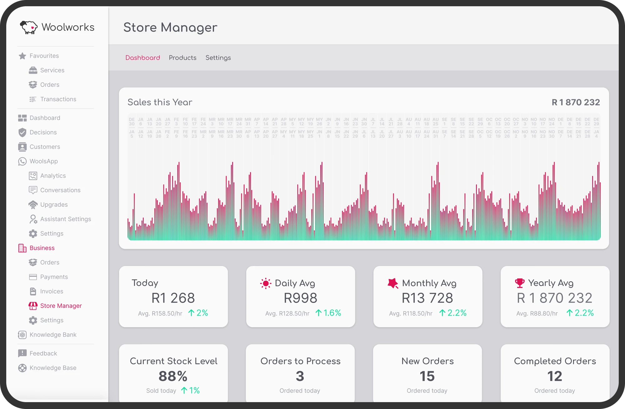 Store Manager screenshot